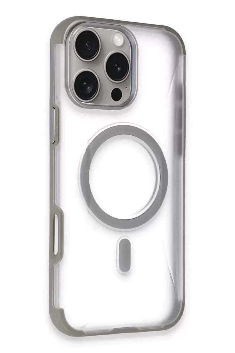 Joko Apple İphone 16 Pro Max Hilton Magsafe Kapak - Titan Gri