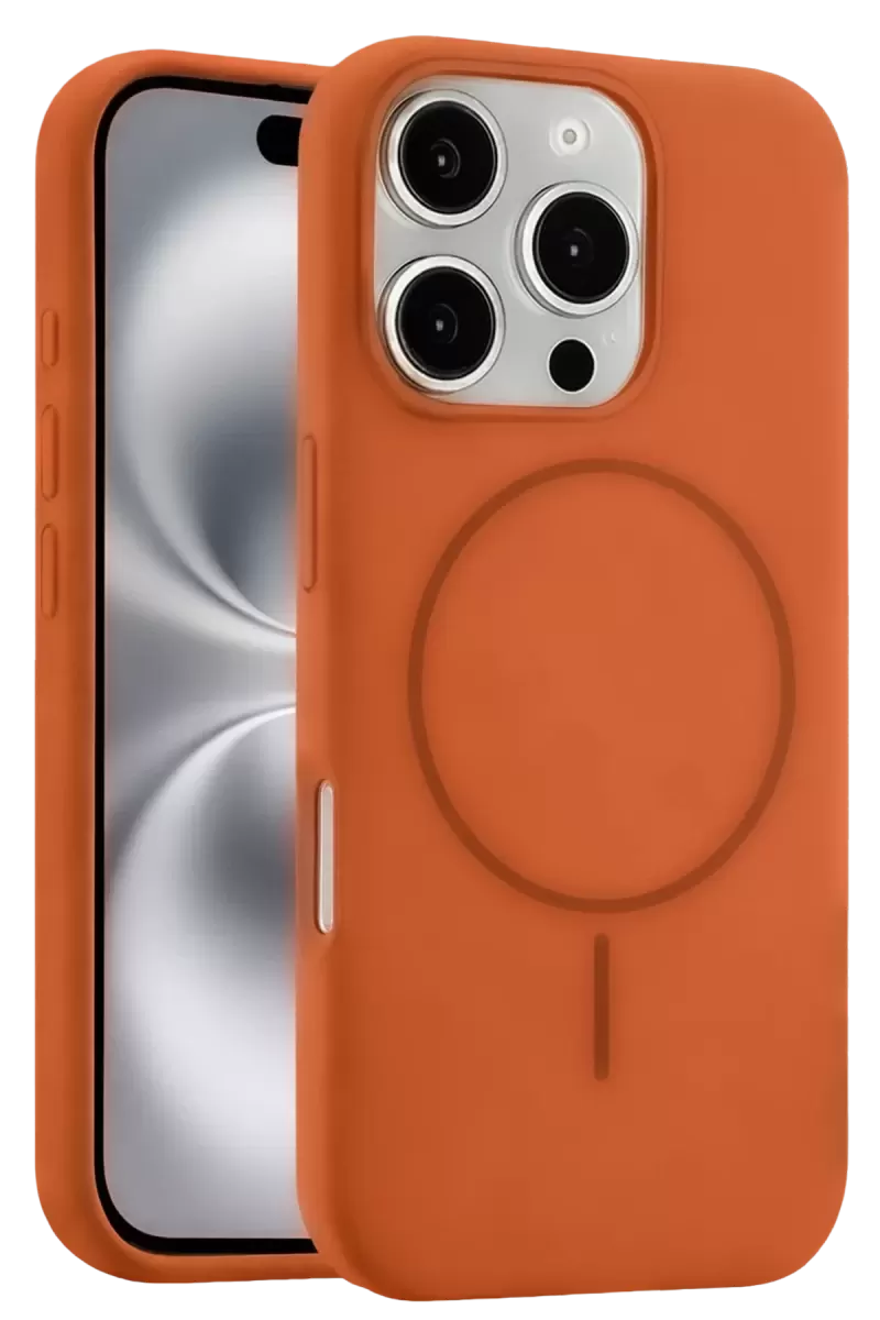 Joko Apple İphone 16 Pro Max Kılıf Jully Magsafe Kapak - Turuncu