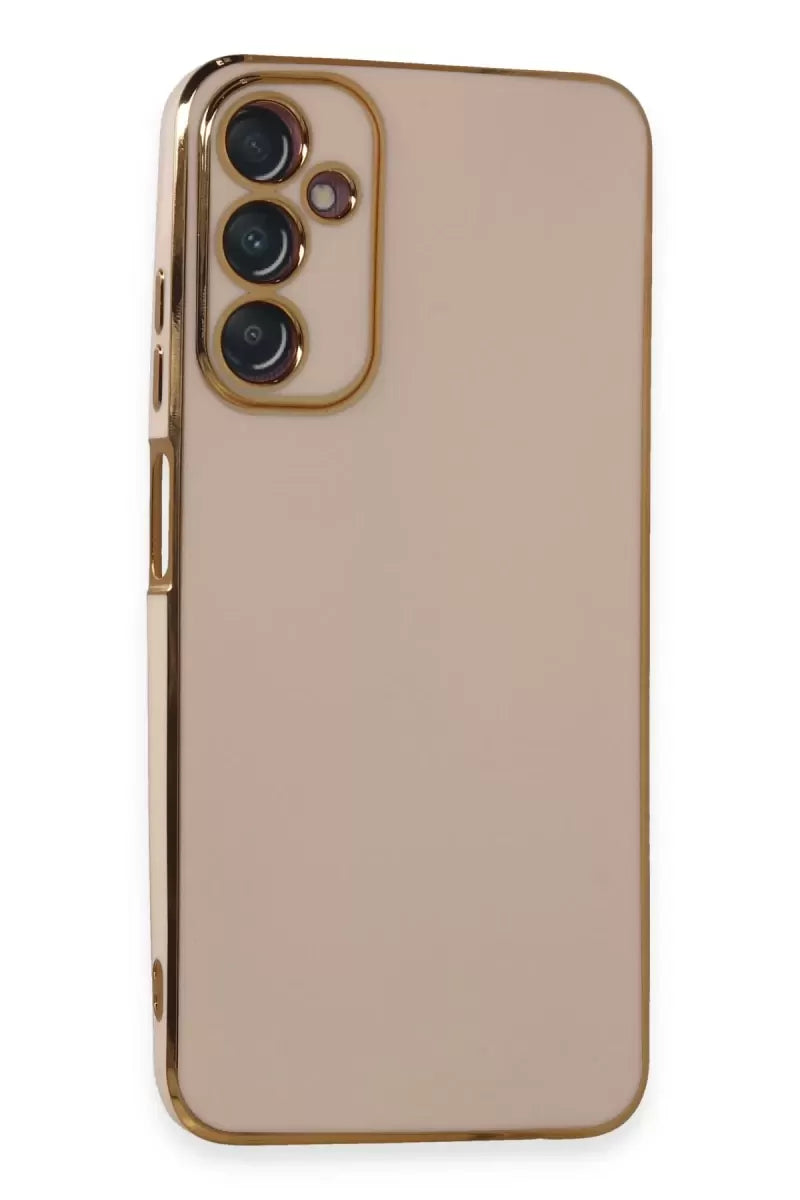 Newface Samsung Galaxy A05s Kılıf Volet Silikon - Pembe