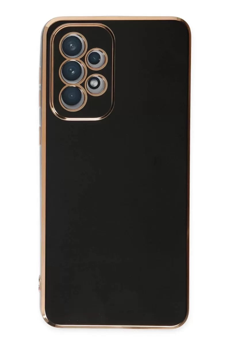 Newface Samsung Galaxy A73 5g Kılıf Volet Silikon - Siyah