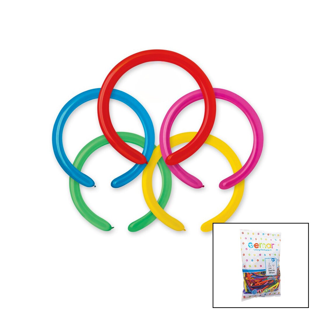 SOSİS UZUN BALON 2 İNÇ - 5CM - 100PCS (5643)