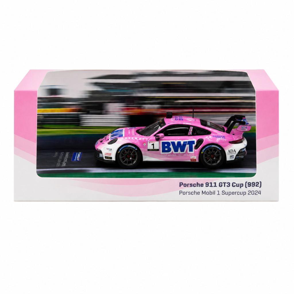 1/64 Model Araç 911 GT3 Cup (992) Mobil 1 Supercup 2024 #01 - X iXO Models
