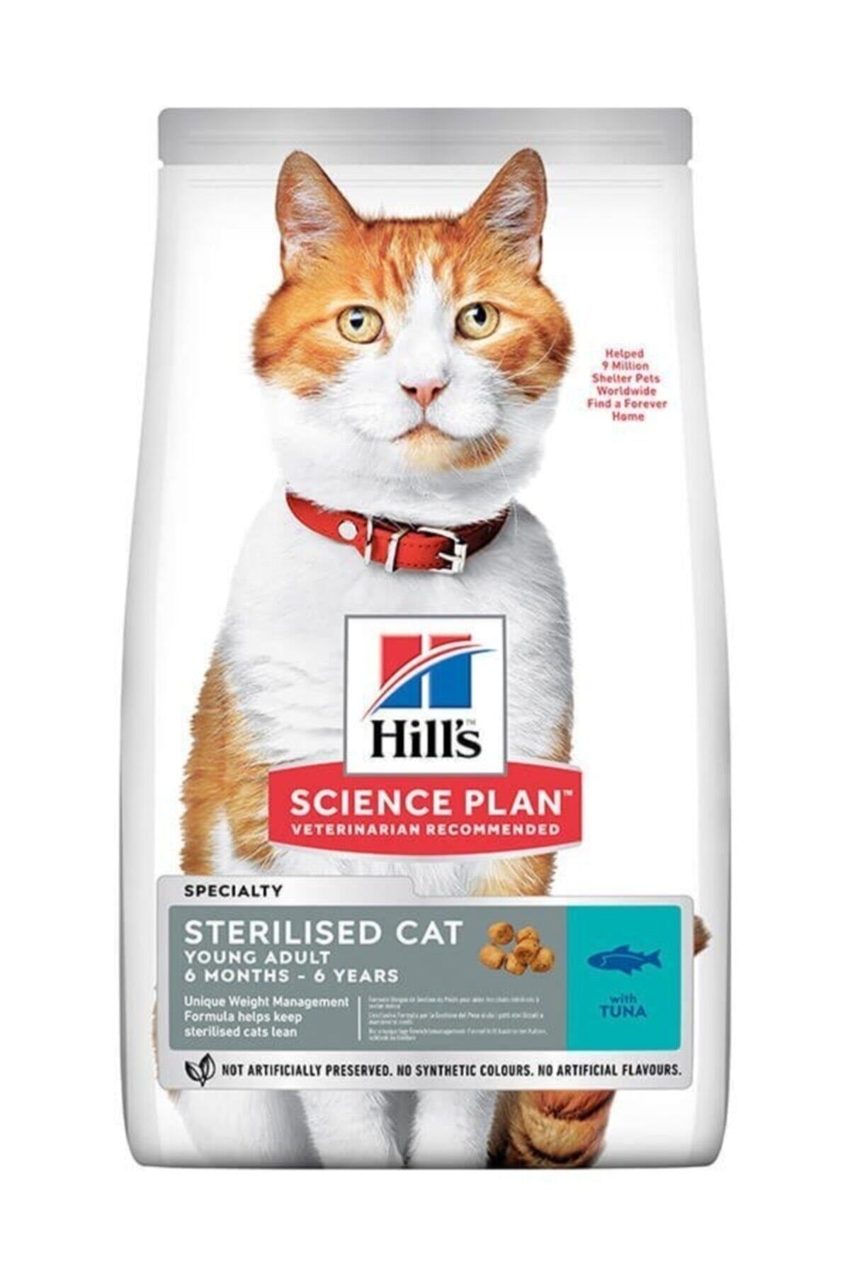 Ton Balıklı Kısırlaştırılmış Kedi sı 1 kg