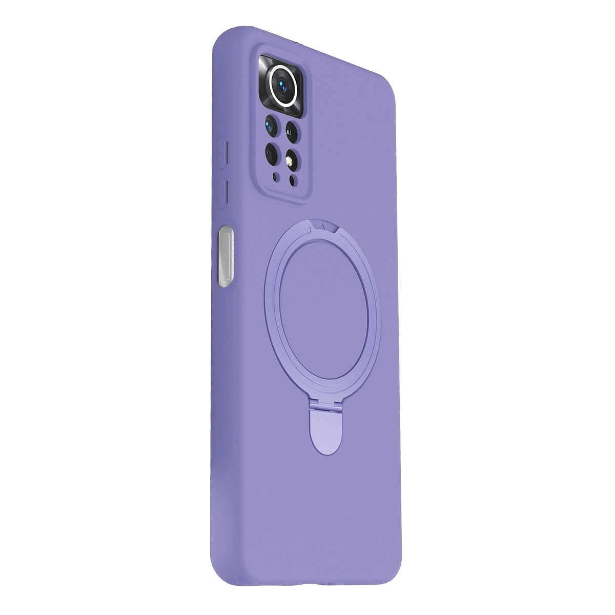 Xiaomi Redmi Note 12 Pro 4g Regal Magsafe Standlı Kapak - Lila