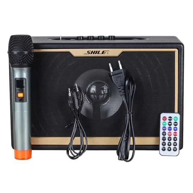 Shile Sd-1 El Mikrofonlu Kumandalı Usb/sd/bt Portatif Hoparlör