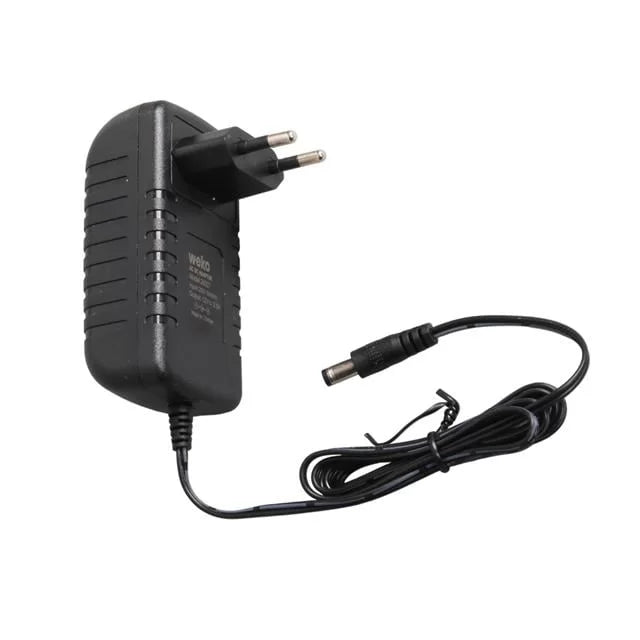 Weko 12 Volt - 2.5 Amper 5.5*2.5 Uçlu Yerli Üretim Plastik Kasa Priz Tipi Adaptör