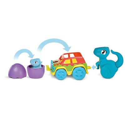 73251 Tomy - Jurassic World Dino ve Renkli Araç +12 ay