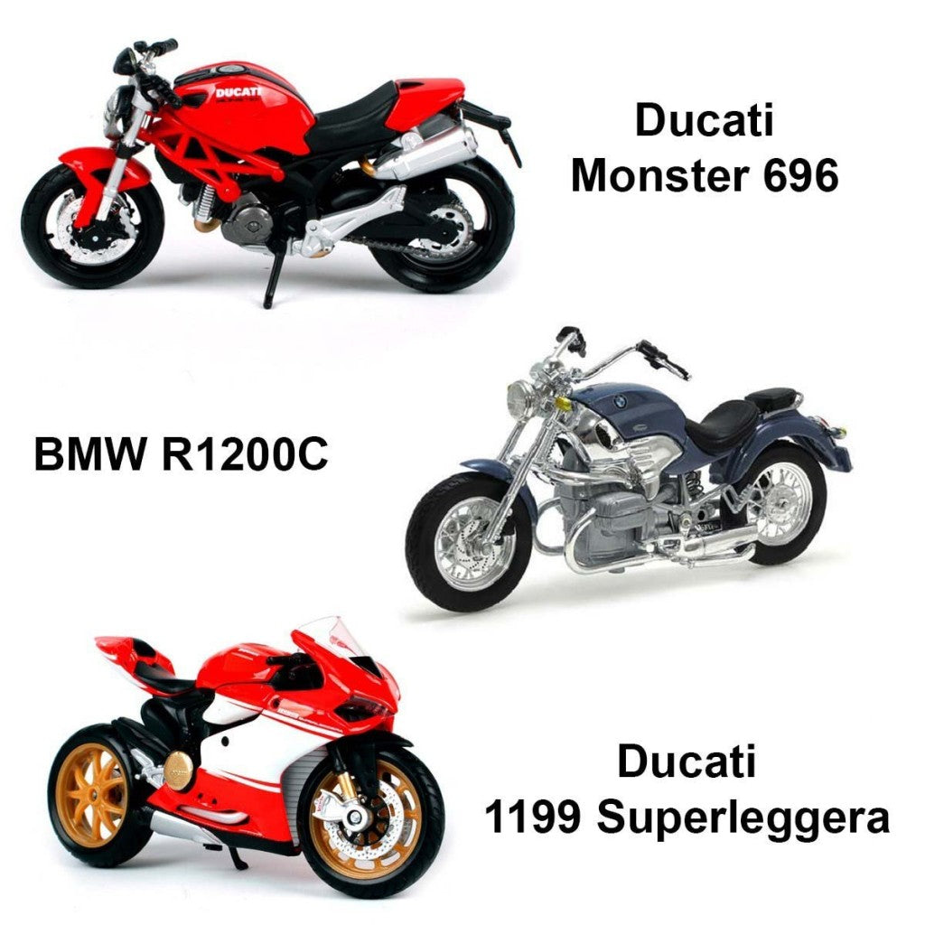 1:18 NessiWorld Motorsiklet (ADET FİYATIDIR)