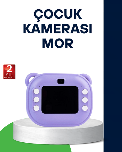 Anında Baskı Özellikli Çocuk Kamerası