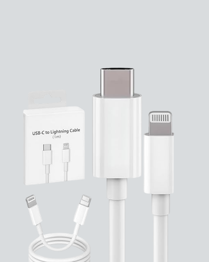 Dayanıklı TPE Lightning Kablo – 30W Hızlı Şarj ve Veri Transferi