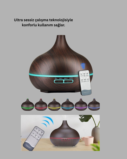 Büyük Su Hazneli Ultrasonik Difüzör ve Oda Nemlendirici