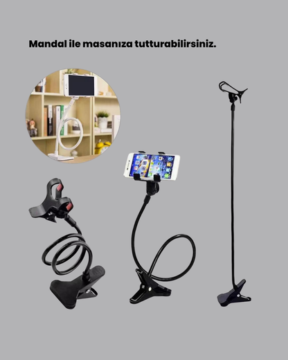 Masa ve Araç İçi Kullanıma Uygun Akrobat Telefon Tutucu