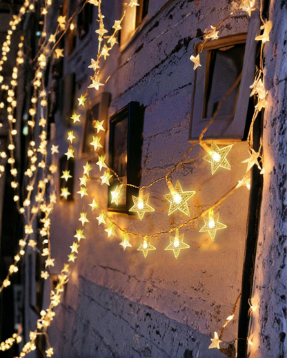 Yıldız Led Işık 5 Metre Dekoratif Aydınlatma Günışığı