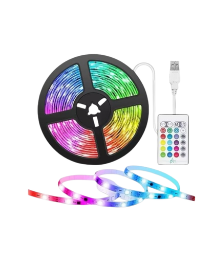 5 Metre 3 Şeritli Led
