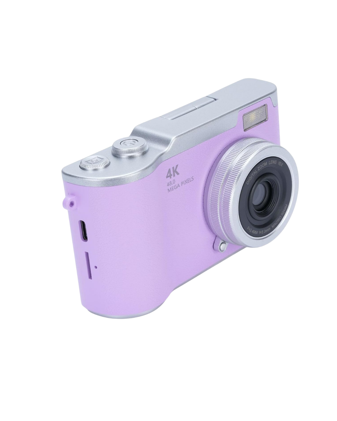 48 MP Dijital Fotoğraf Makinesi 4K Video Flip Ekranlı Kompakt