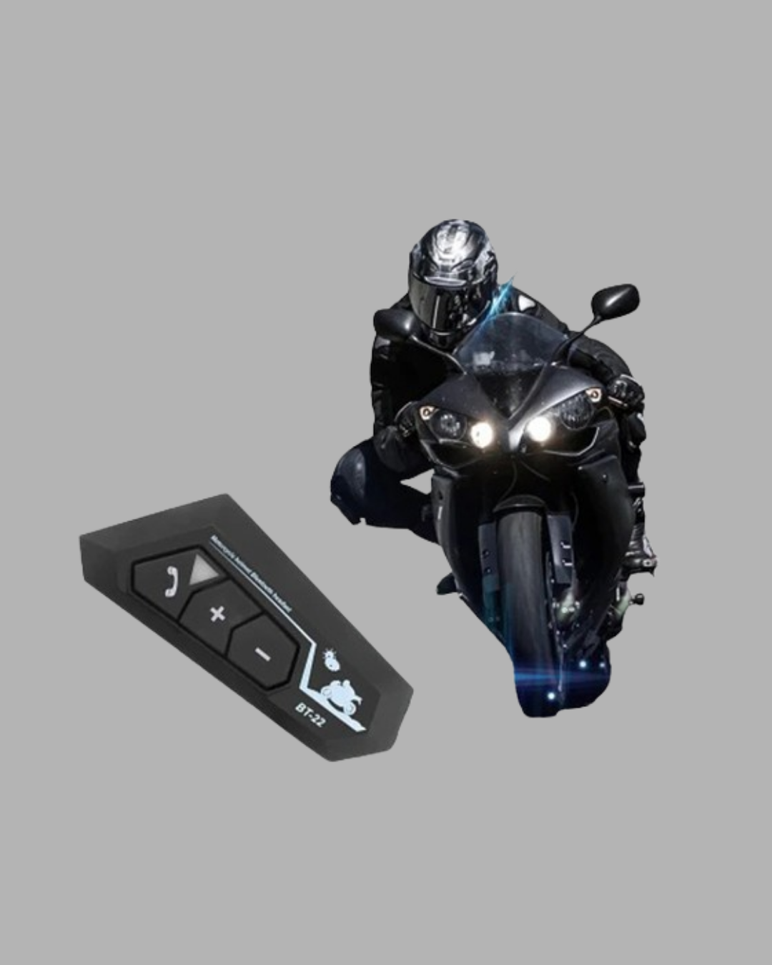 BT22 Motosiklet Kask İçi Bluetooth Kulaklık İnterkom Destekli Yeni Nesil