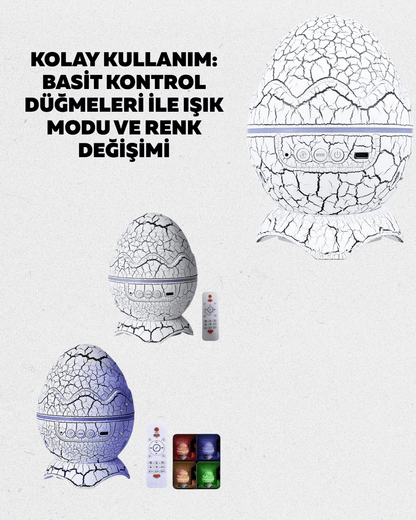 Yıldız Gökyüzü Efektli Çok Modlu Gece Işığı Yeni Nesil