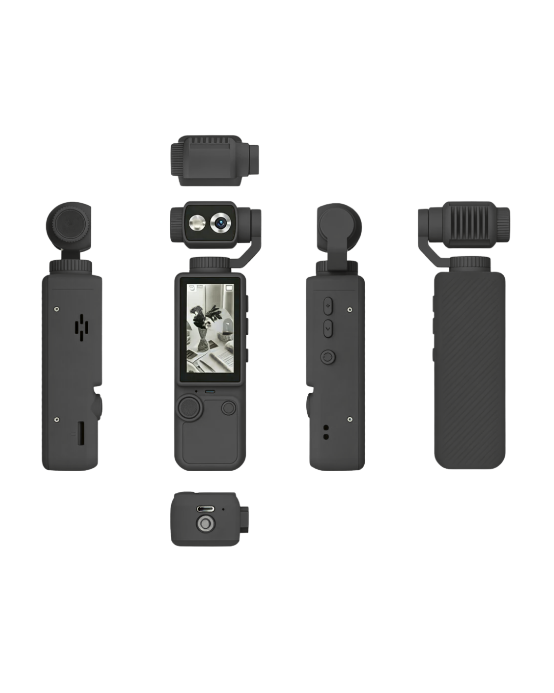 Kompakt 4K Vlog Kamera 2.0 IPS Ekran Otomatik Odaklama ve Stereo Ses Kayıtlı