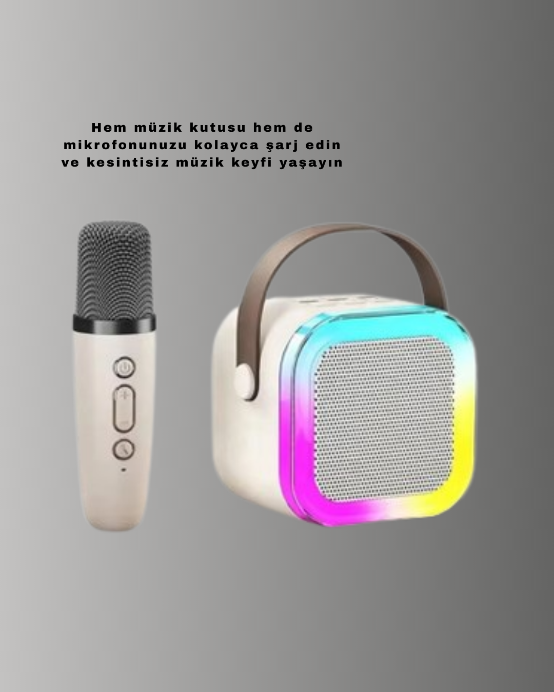TEK MİKROFONLU KAREOKE