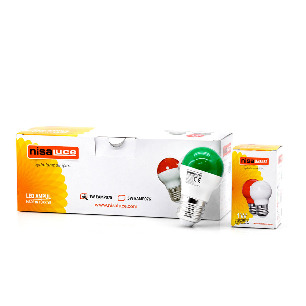 10 ADET 1W E27 YEŞiL YUVARLAK GECE LAMBASI LED AMPUL EAMP-075 (5643)