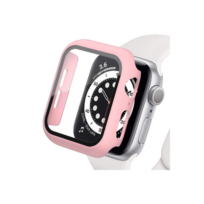 Apple Watch 42mm Camlı Kasa Ekran Koruyucu - Rose Gold