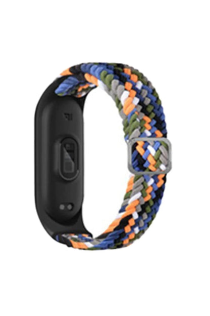Xiaomi Mi Band 4 Star Kordon - Gri-Turuncu