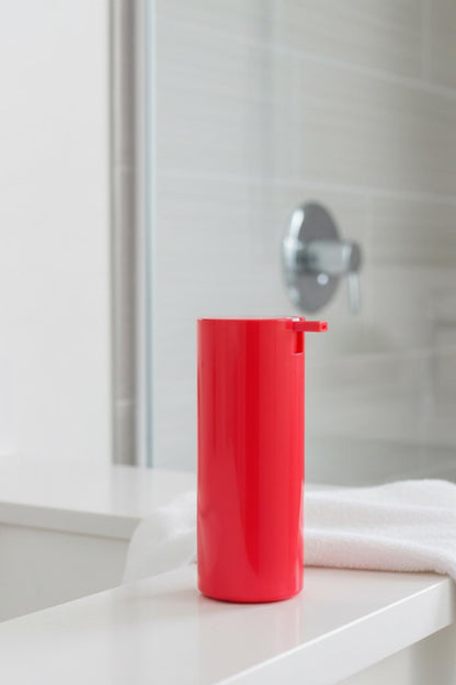 Soft Pembe Şeffaf Akrilik Sıvı Sabunluk 250 ml