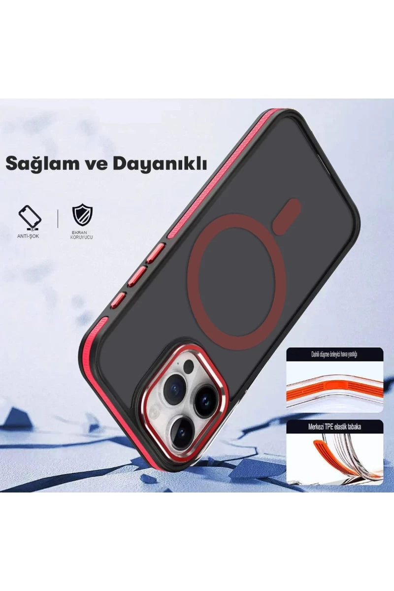 Joko Apple iPhone 14 Pro Max Winner Magsafe Kapak - Derin Mor