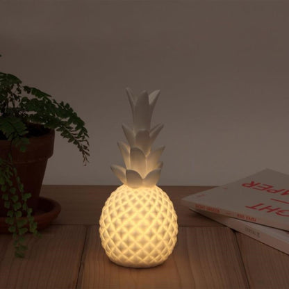 Ananas Şeklinde Desenli Büyük Boy Pilli Masa ve Gece Lambası (5643)