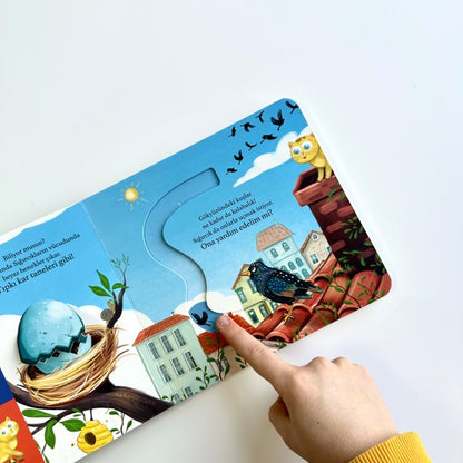Sincap Kitap Bir Yola Çık Kuşlar (Parmak Takipli)