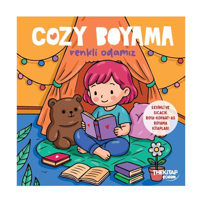 Cozy Boyama Renkli Odamız - Boya, Kopart, As
