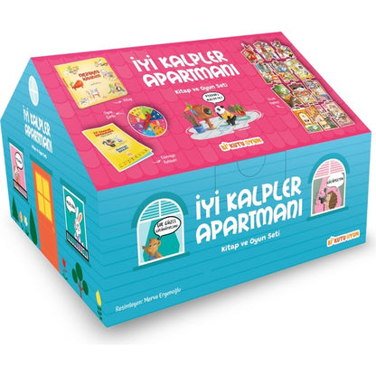 Bi Kutu Oyun İyi Kalpler Apartmanı Kitap ve Oyun Seti