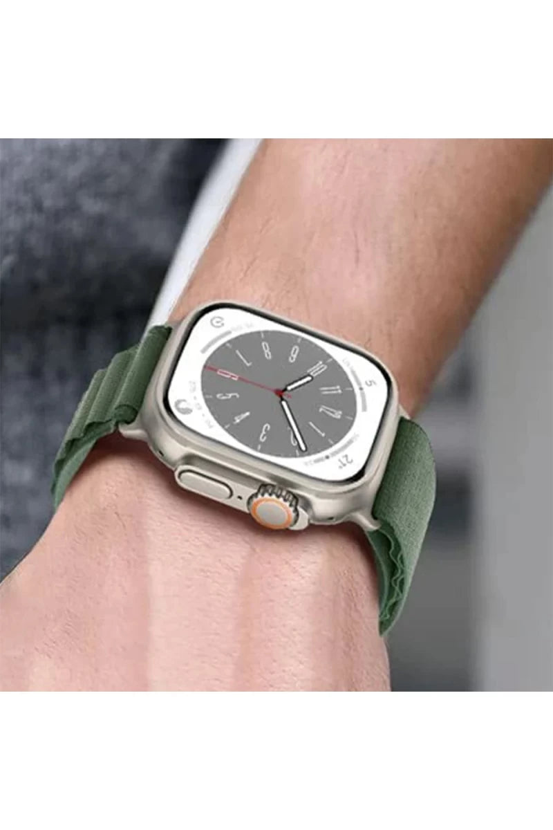 Apple Watch 42mm Mountain Kordon - Turuncu