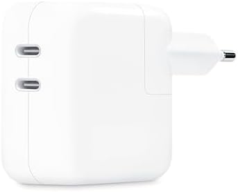 Apple 35 W Çift USB-C Bağlantı Noktalı Güç Adaptörü