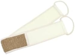 Sisal Lif Sırt Kesesi Kahverengi (8 cm x 20 cm)