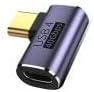Genel 90 Derece Type-C Çevirici USB 4 40 Mbps Dik Type-C Çevirici