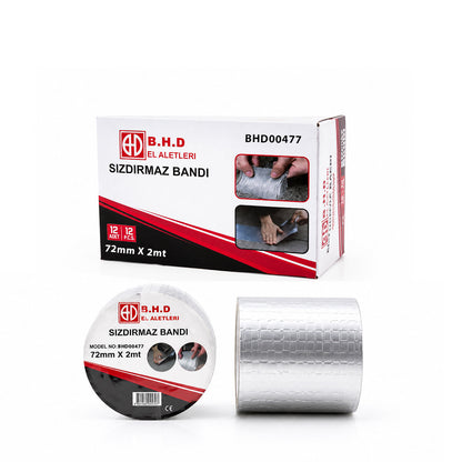 12 ADET 72MMX2MT SU SIZDIRMAZ SAKIZ TAMİR BANTI (5643)