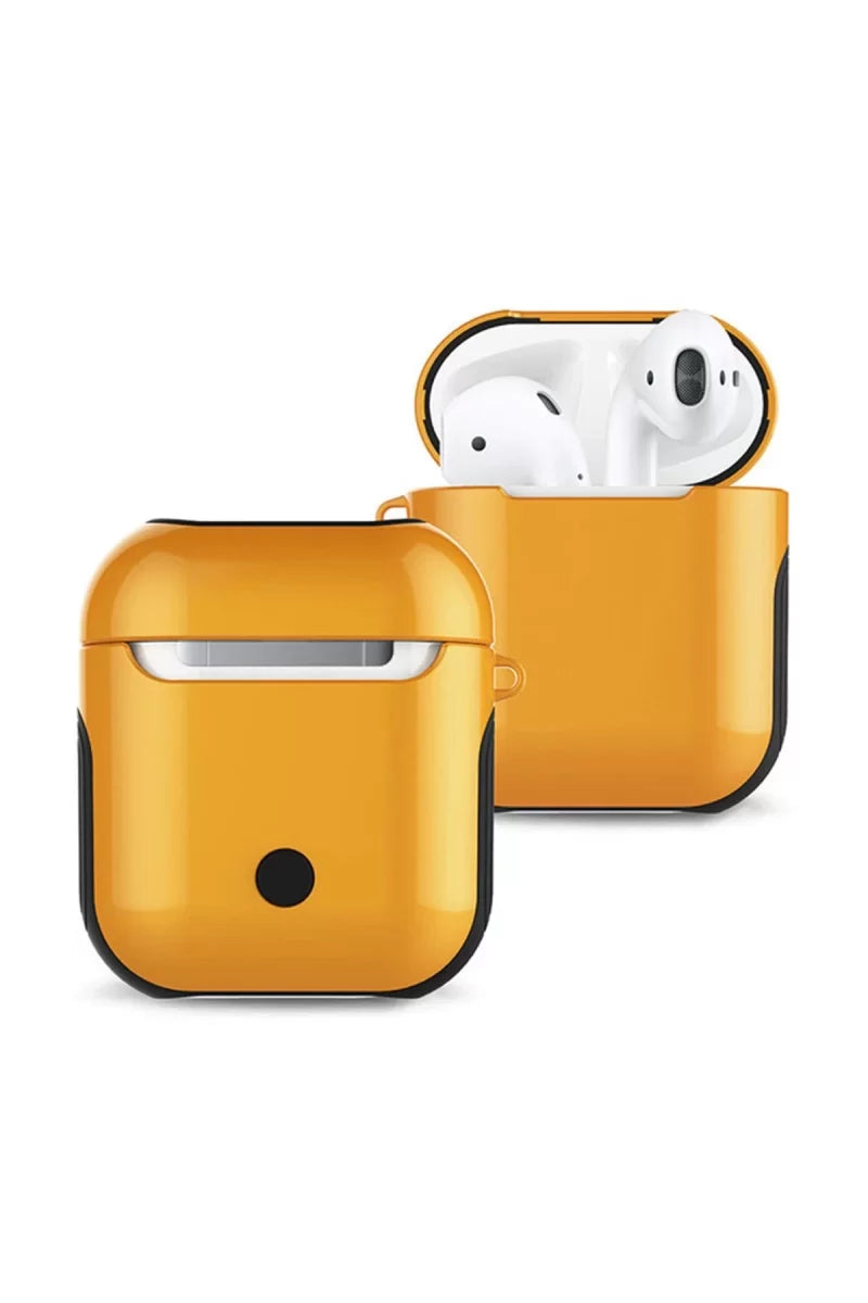 Apple Airpods 2 (2.nesil) 3in1 Kılıf - Sarı