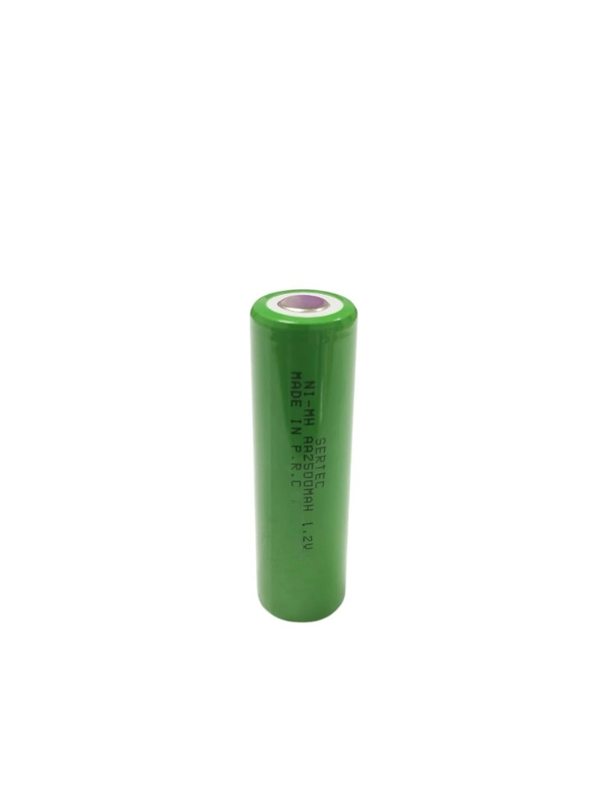 1.2v 2500 Mah - Aa - Nı-mh Şarjlı Pil - (başsız / Flat Head)