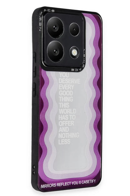 Xiaomi Redmi Note 13 Pro 5G Kılıf Mirror Desenli Kapak - Mirror - 5