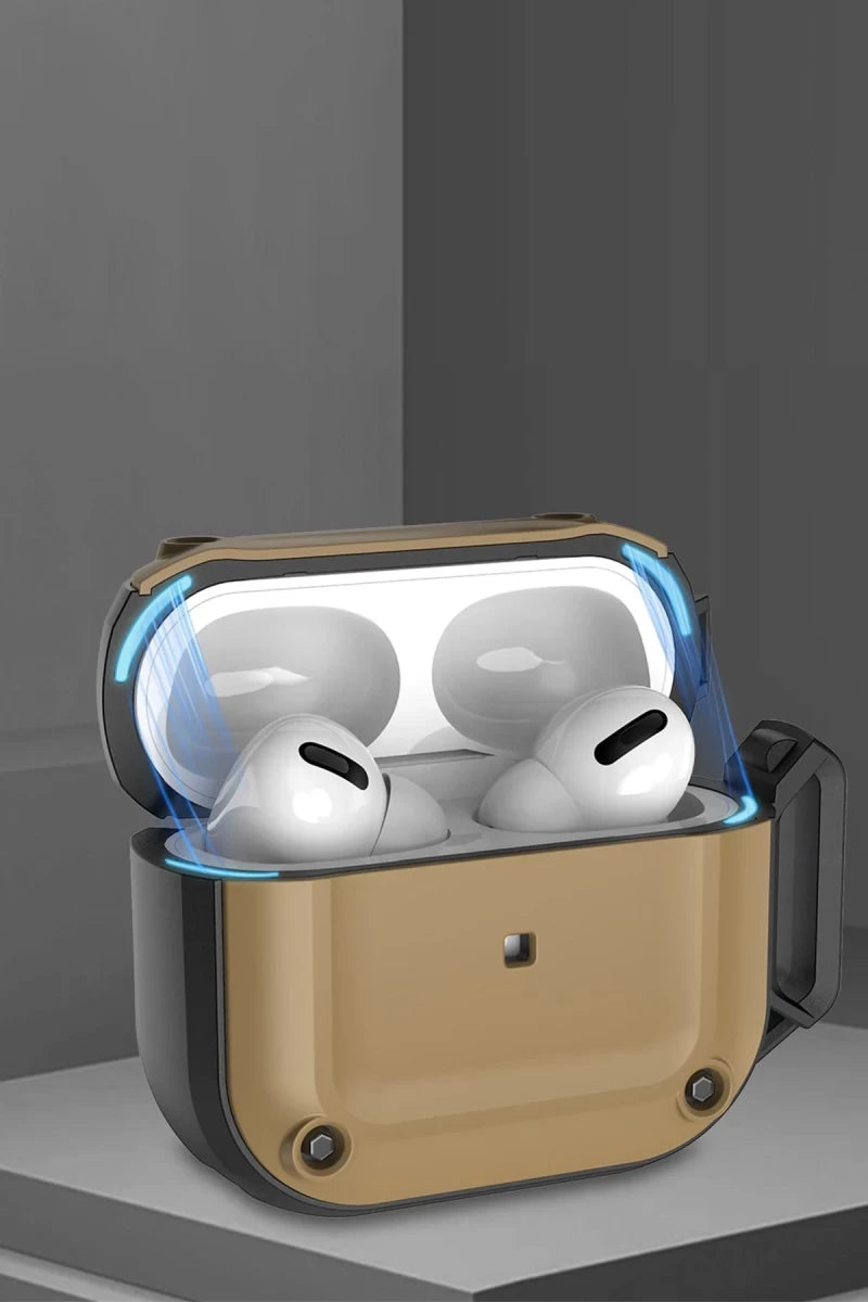 Movenchy Apple Airpods Pro 2 (2.nesil) Asgard Kılıf - Siyah