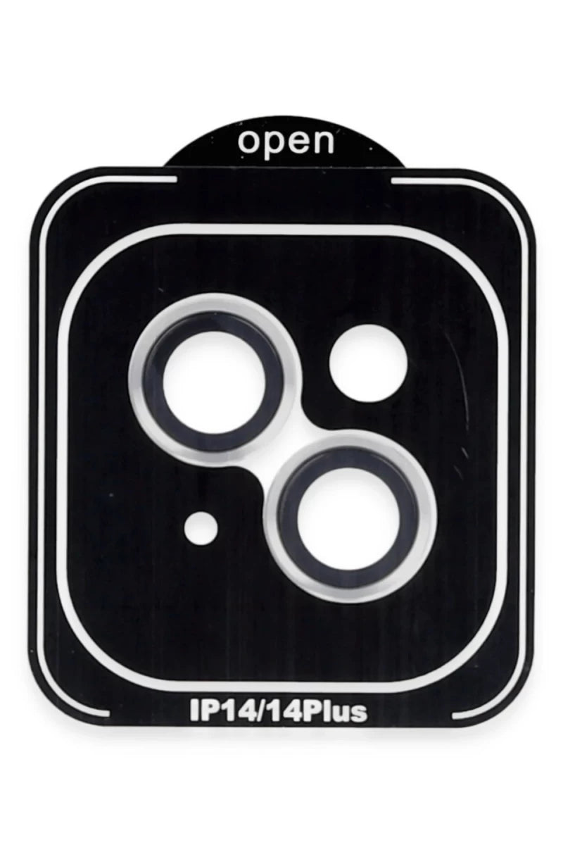 Joko Apple iPhone 14 PVD Metal Kamera Lens - Gümüş