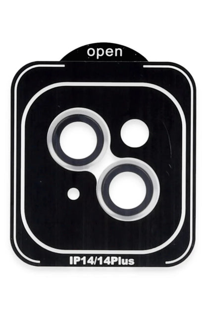 Joko Apple iPhone 14 PVD Metal Kamera Lens - Gümüş
