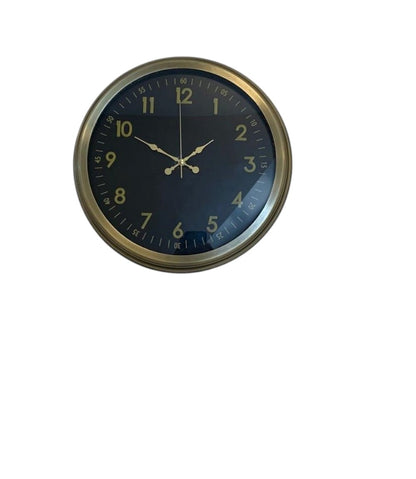 İhtişam Eskitme 40 Cm Metal Duvar Saati