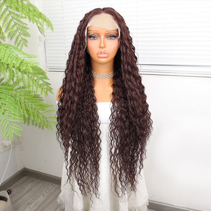 Afro Daa Kahve Fiber Sen Tül Peruk
