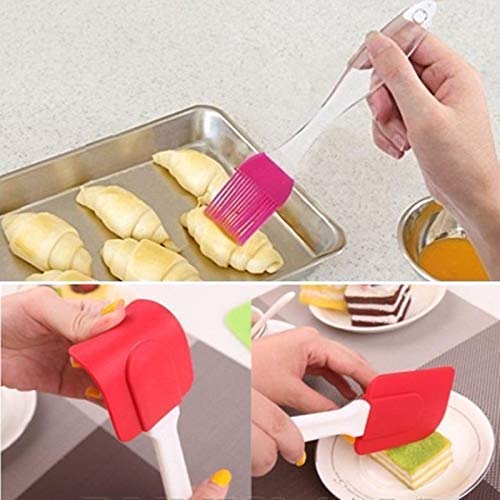 2'li Pasta - Börek - Poğaça Yağ Fırçası ve Spatula Seti
