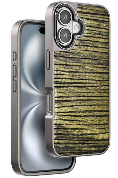 Venco Apple iPhone 16 Wave Kapak - Koyu Kahve