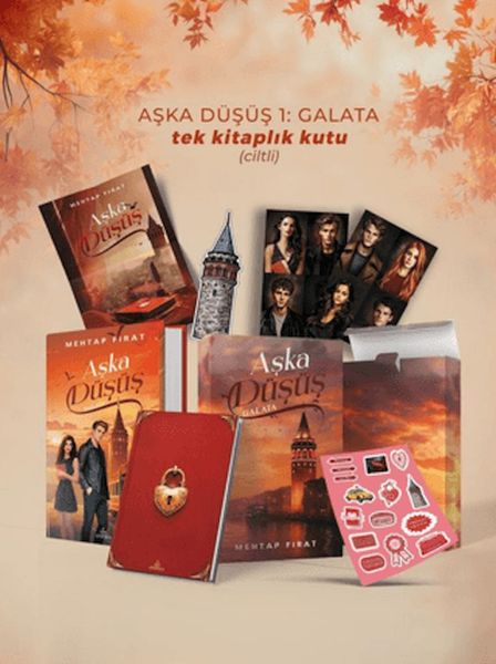 Aşka Düşüş 1 Galata - Tek Kitaplık Kutu (Ciltli)