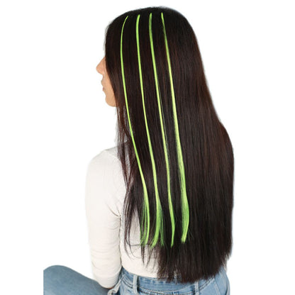 Fiber Sen Boncuk Kaynaklık Renkli / Neon Sarı / 100 Adet