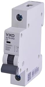 4VTB-1C02 Otomatik Sigorta 4,5kA C Tipi 1 Kutup 02A